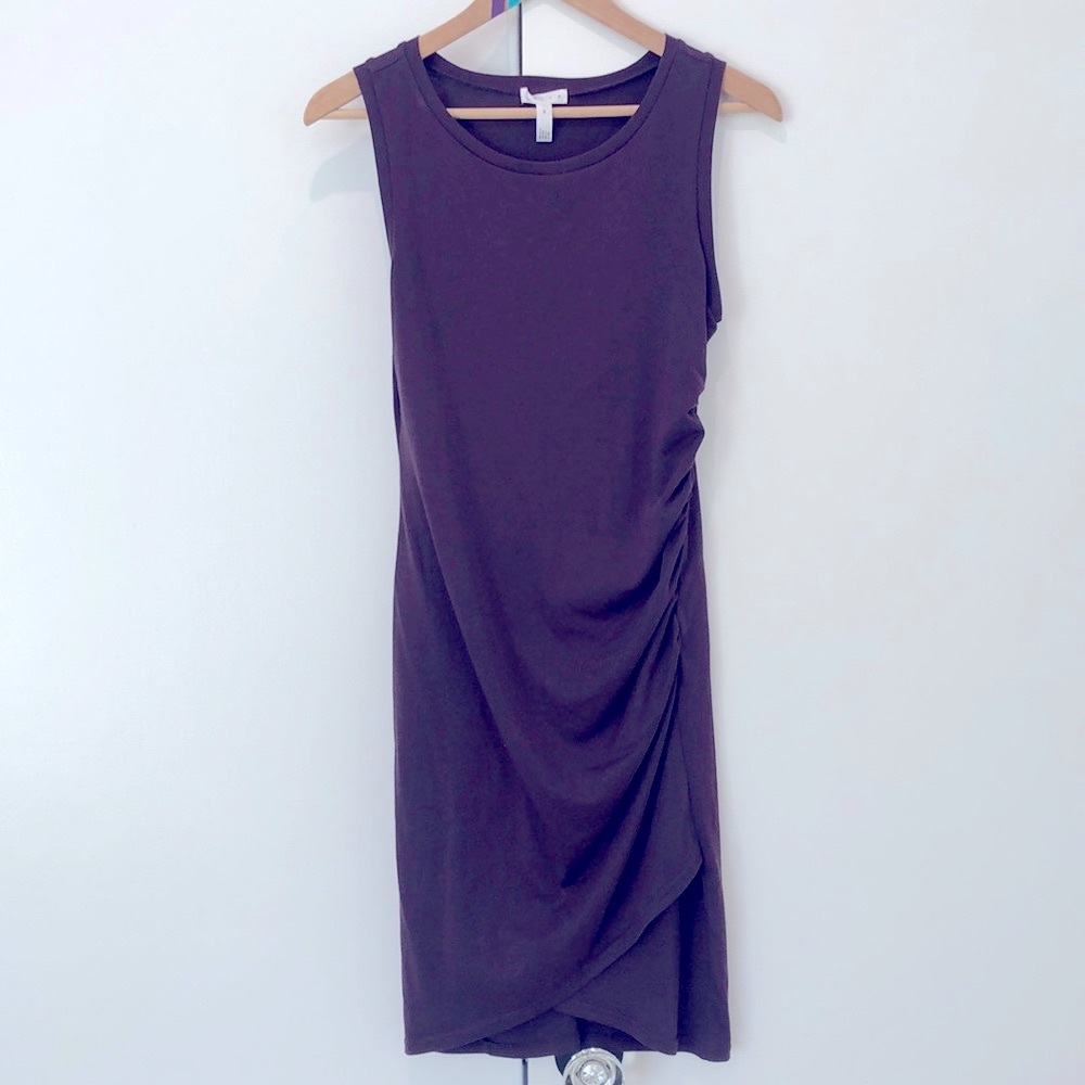 Leith body-con wrap dress